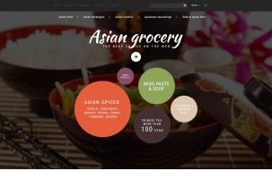 Asian Grocery Store Shop Template