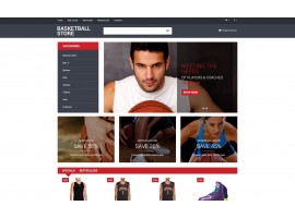 Basketball Store Shop Template