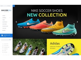 SoccerPro Shop Template
