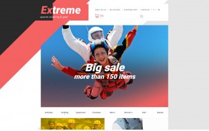 Sports Store Shop Template