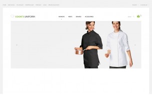 Cook's Uniform Shop Template