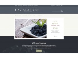 Caviar Store Shop Template