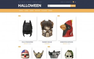 Halloween Shop Template