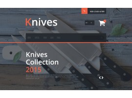 Knives Shop Template