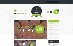 Food Market Shop Template