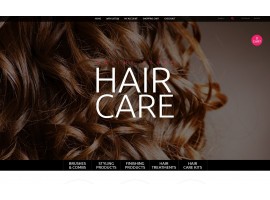 Hair Care Shop Template