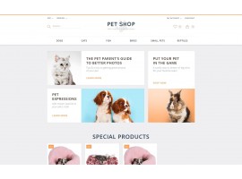 Pet Shop Shop Template