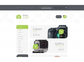 Photo Supplies Shop Template