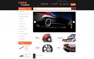 Car Tuning Shop Template