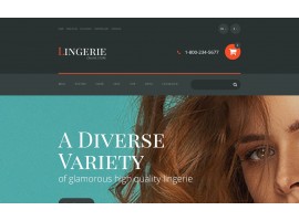 Lingerie Shop Template