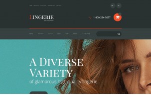Lingerie Shop Template