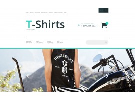 T-Shirt Stock Shop Template