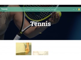 Tennis Responsive Shop Template