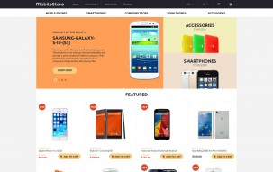 MobileStore Shop Template