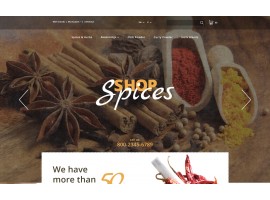 Spices Shop Shop Template