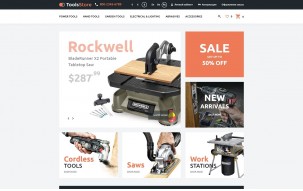 Tools Store Shop Template
