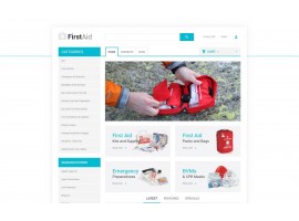 Ambulance Responsive Shop Template