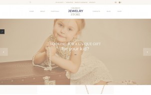 Children's Jewelry Store Shop Template