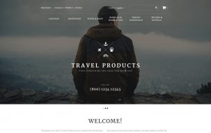 Travel Store Responsive Shop Template