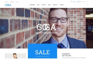 GOGA Shop Template
