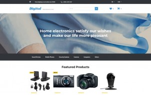 Electronic Store Shop Template