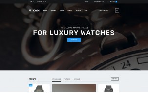 Watches Shop Shop Template