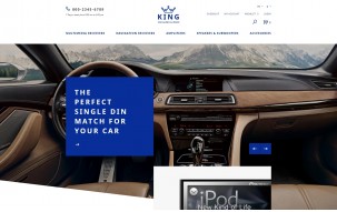 Car Audio Video Shop Template