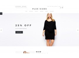 Plus Sizes Shop Template