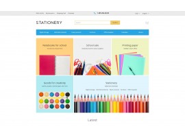 Stationery Shop Template
