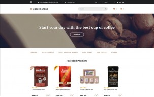Coffee Store Shop Template