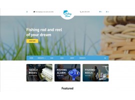 Fishing Store Shop Template