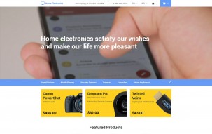 Home Electronics Shop Template