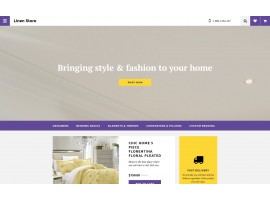 Linen Store Shop Template