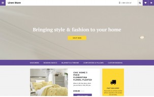 Linen Store Shop Template