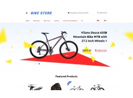 Cycling Responsive Shop Template