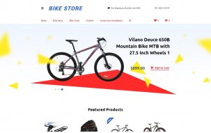 Cycling Responsive Shop Template