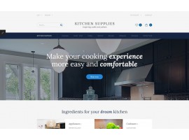 Kitchen Supplies Shop Template