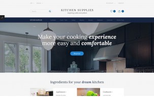 Kitchen Supplies Shop Template