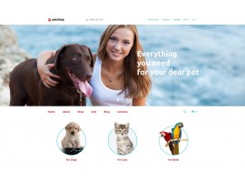 PetShop Shop Template