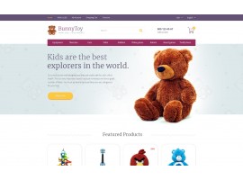 Bunny Toy Shop Template