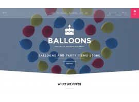 Balloons Shop Template