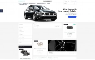 Musclecar Responsive Shop Template