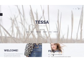 Tessa - Fashion & Clothing Store Shop Template