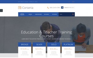 Career Education Responsive Shop Template