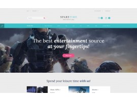 Spare Time Shop Template