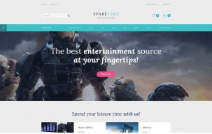 Spare Time Shop Template