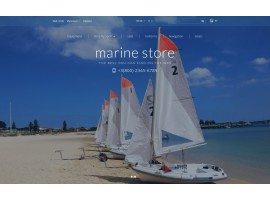 Marine Store Shop Template