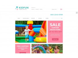 KidFun - Kids Toys & Games Store Shop Template
