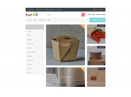 Paper Market - Packaging Responsive Shop Template