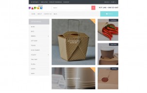 Paper Market - Packaging Responsive Shop Template